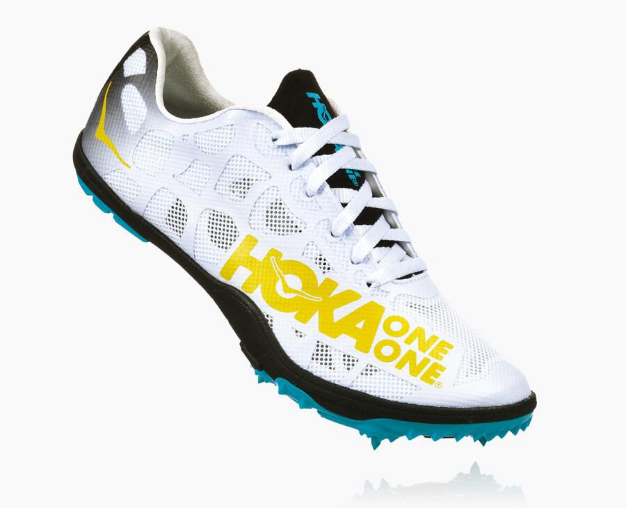 Hoka One One Çivili Koşu Ayakkabısı Kadın Beyaz - Rocket X - VT2156408